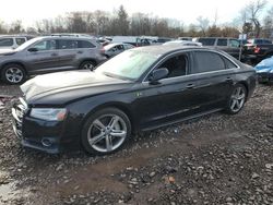 Audi A8 salvage cars for sale: 2018 Audi A8 L Quattro