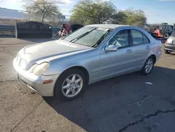 Mercedes-Benz salvage cars for sale: 2004 Mercedes-Benz C 240