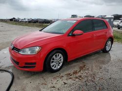 Salvage cars for sale at Riverview, FL auction: 2015 Volkswagen Golf