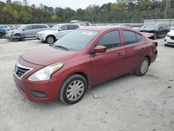 Salvage cars for sale at Ellenwood, GA auction: 2018 Nissan Versa S