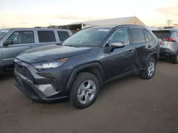 Salvage cars for sale from Copart Brighton, CO: 2021 Toyota Rav4 LE