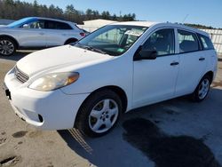 Salvage cars for sale from Copart Windham, ME: 2007 Toyota Corolla Matrix XR