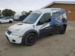 Salvage trucks for sale at Hayward, CA auction: 2011 Ford Transit Connect XLT