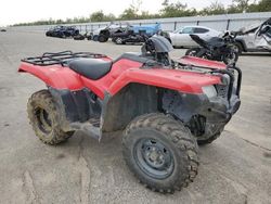 Salvage motorcycles for sale at Fresno, CA auction: 2016 Honda TRX420 TM