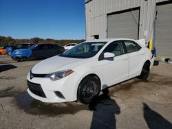 Salvage cars for sale from Copart Memphis, TN: 2016 Toyota Corolla L