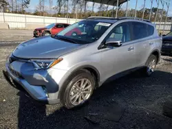 2017 Toyota Rav4 Limited en venta en Spartanburg, SC