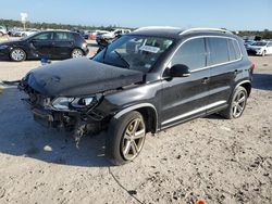 Salvage cars for sale at Houston, TX auction: 2017 Volkswagen Tiguan Sport