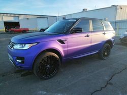 Land Rover salvage cars for sale: 2016 Land Rover Range Rover Sport HSE