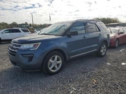 Ford Explorer xlt salvage cars for sale: 2018 Ford Explorer XLT