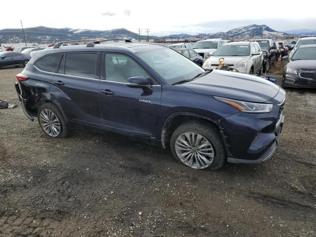 2021 Toyota Highlander Hybrid Platinum