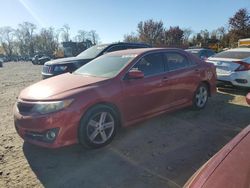 Salvage cars for sale at Baltimore, MD auction: 2012 Toyota Camry Base