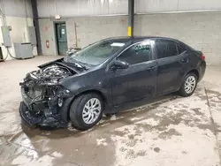 Salvage cars for sale from Copart Chalfont, PA: 2018 Toyota Corolla L