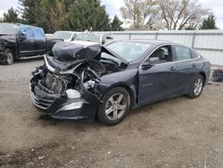 Salvage cars for sale from Copart Finksburg, MD: 2022 Chevrolet Malibu LS