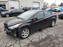 Salvage cars for sale at Woodburn, OR auction: 2013 Hyundai Elantra GLS