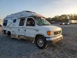 Salvage trucks for sale at Tifton, GA auction: 2004 Ford Econoline E350 Super Duty Van