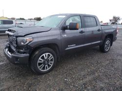 Salvage cars for sale at Sacramento, CA auction: 2020 Toyota Tundra Crewmax SR5