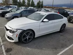 Salvage cars for sale at Rancho Cucamonga, CA auction: 2019 BMW 430I Gran Coupe