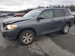 Toyota Highlander salvage cars for sale: 2009 Toyota Highlander