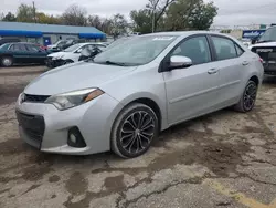 Salvage cars for sale at Wichita, KS auction: 2014 Toyota Corolla L