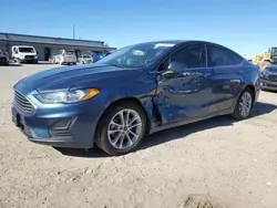 Salvage cars for sale at Harleyville, SC auction: 2019 Ford Fusion SE