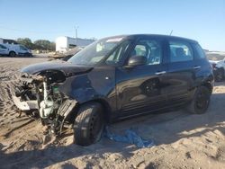 Salvage cars for sale at Riverview, FL auction: 2015 Fiat 500L POP