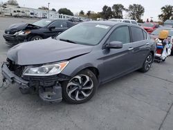 Honda Accord ex salvage cars for sale: 2017 Honda Accord EX