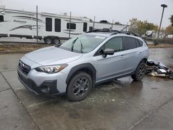 Salvage cars for sale at Sacramento, CA auction: 2022 Subaru Crosstrek Sport