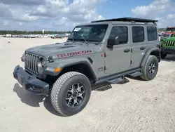 Salvage cars for sale at Houston, TX auction: 2019 Jeep Wrangler Unlimited Rubicon