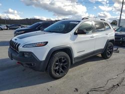 Jeep salvage cars for sale: 2015 Jeep Cherokee Trailhawk