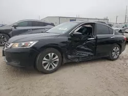 Salvage cars for sale at Haslet, TX auction: 2014 Honda Accord LX