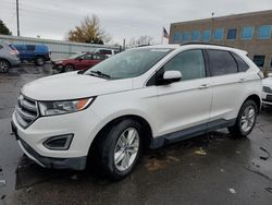 Ford salvage cars for sale: 2015 Ford Edge SEL