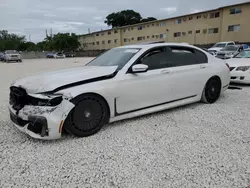 2021 BMW 740 I en venta en Opa Locka, FL