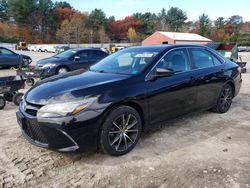 Salvage cars for sale at Mendon, MA auction: 2016 Toyota Camry XSE