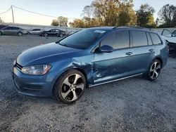 Volkswagen Vehiculos salvage en venta: 2017 Volkswagen Golf Sportwagen S