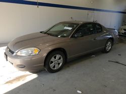 Chevrolet Montecarlo salvage cars for sale: 2006 Chevrolet Monte Carlo LT