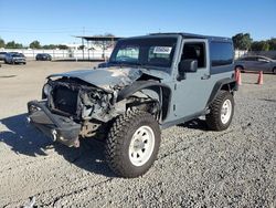 Jeep Wrangler Sport salvage cars for sale: 2015 Jeep Wrangler Sport