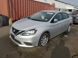 Nissan Vehiculos salvage en venta: 2017 Nissan Sentra S