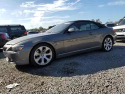 BMW 6 Series Vehiculos salvage en venta: 2006 BMW 650 I