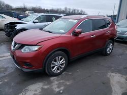 Salvage cars for sale at Duryea, PA auction: 2015 Nissan Rogue S