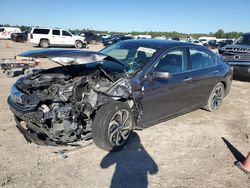 Vehiculos salvage en venta de Copart Houston, TX: 2017 Honda Accord EXL