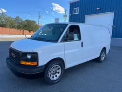 Salvage trucks for sale at North Billerica, MA auction: 2013 GMC Savana G1500