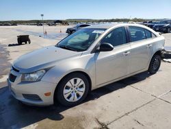 Chevrolet salvage cars for sale: 2014 Chevrolet Cruze LS