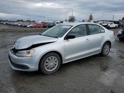 Salvage cars for sale at Eugene, OR auction: 2012 Volkswagen Jetta Base