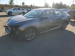 Honda salvage cars for sale: 2020 Honda Civic EXL