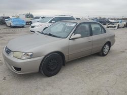 Toyota Corolla salvage cars for sale: 2001 Toyota Corolla CE