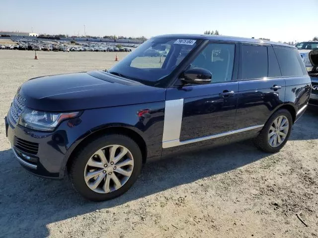 2016 Land Rover Range Rover HSE