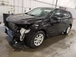 Salvage cars for sale at Avon, MN auction: 2018 Chevrolet Equinox LT