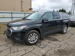 Chevrolet salvage cars for sale: 2018 Chevrolet Traverse LS