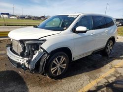 Vehiculos salvage en venta de Copart Woodhaven, MI: 2017 Honda Pilot EXL