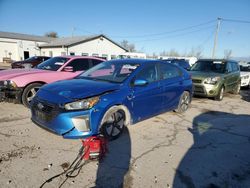 Vehiculos salvage en venta de Copart Pekin, IL: 2018 Hyundai Ioniq Blue